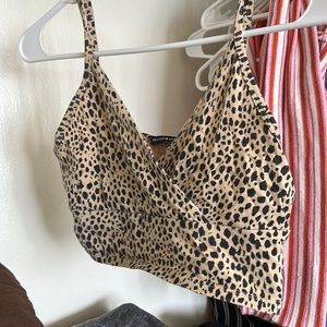 Brandy Melville Cheetah Amara Tank